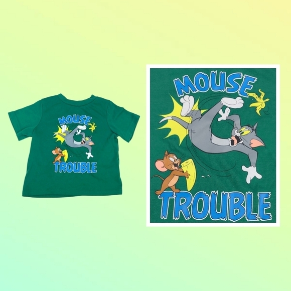 Vintage Cartoon Classic Collectibles Mouse Trouble Short Sleeve Tee - Picture 7 of 7